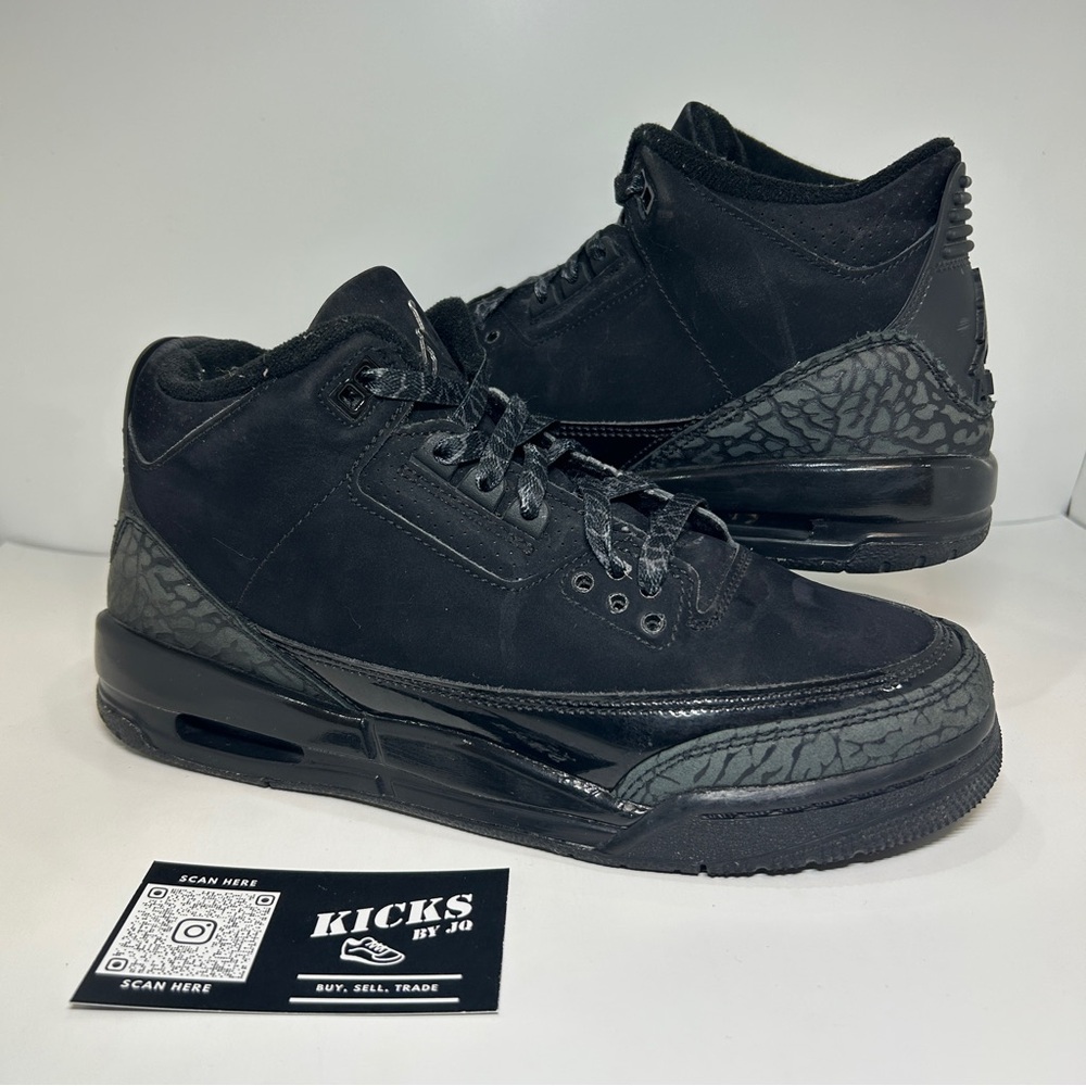 Air Jordan 3 Retro Black Cat 2025 (GS) - SIze 7Y OG ALL - (DM0967-001)